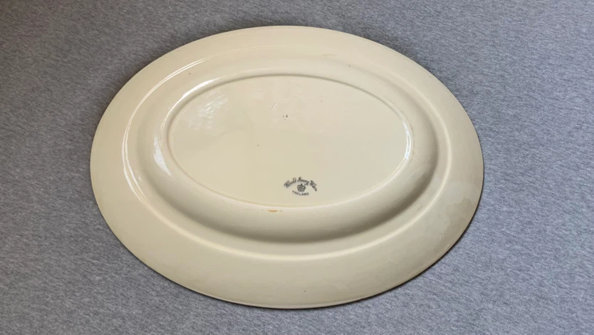 Vintage Wood's Ivory Ware Floral Serving Set “June Rose” 🏈 - photo 3
