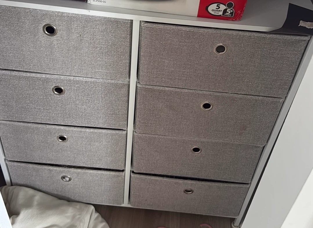8-Drawer Fabric Storage Unit