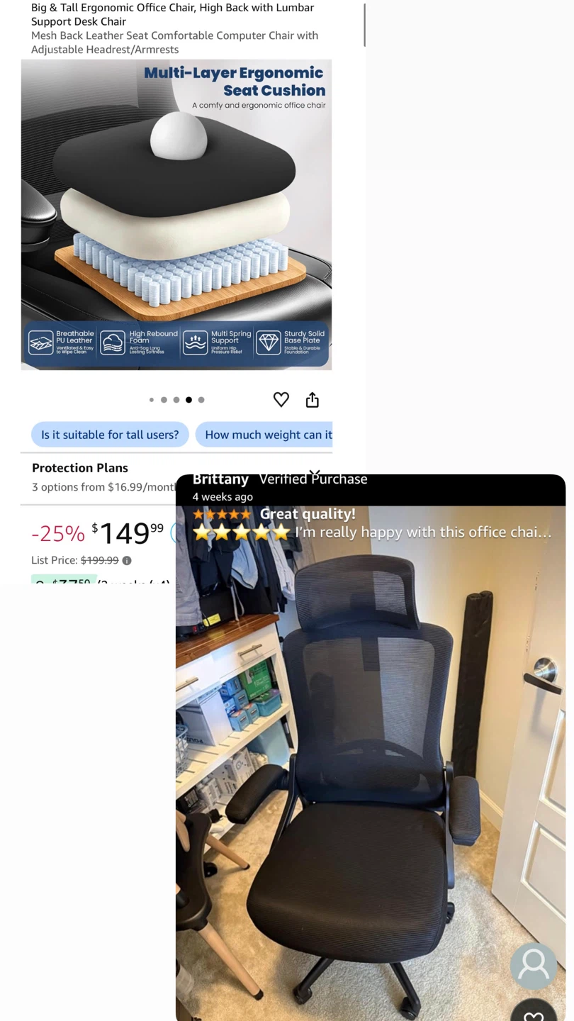 Ergonomic Mesh Office Chair - photo 2