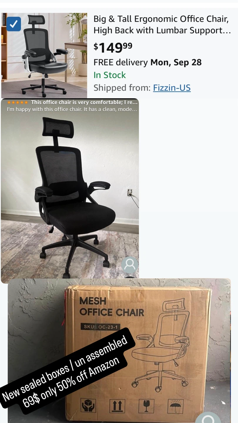 Ergonomic Mesh Office Chair - photo 4