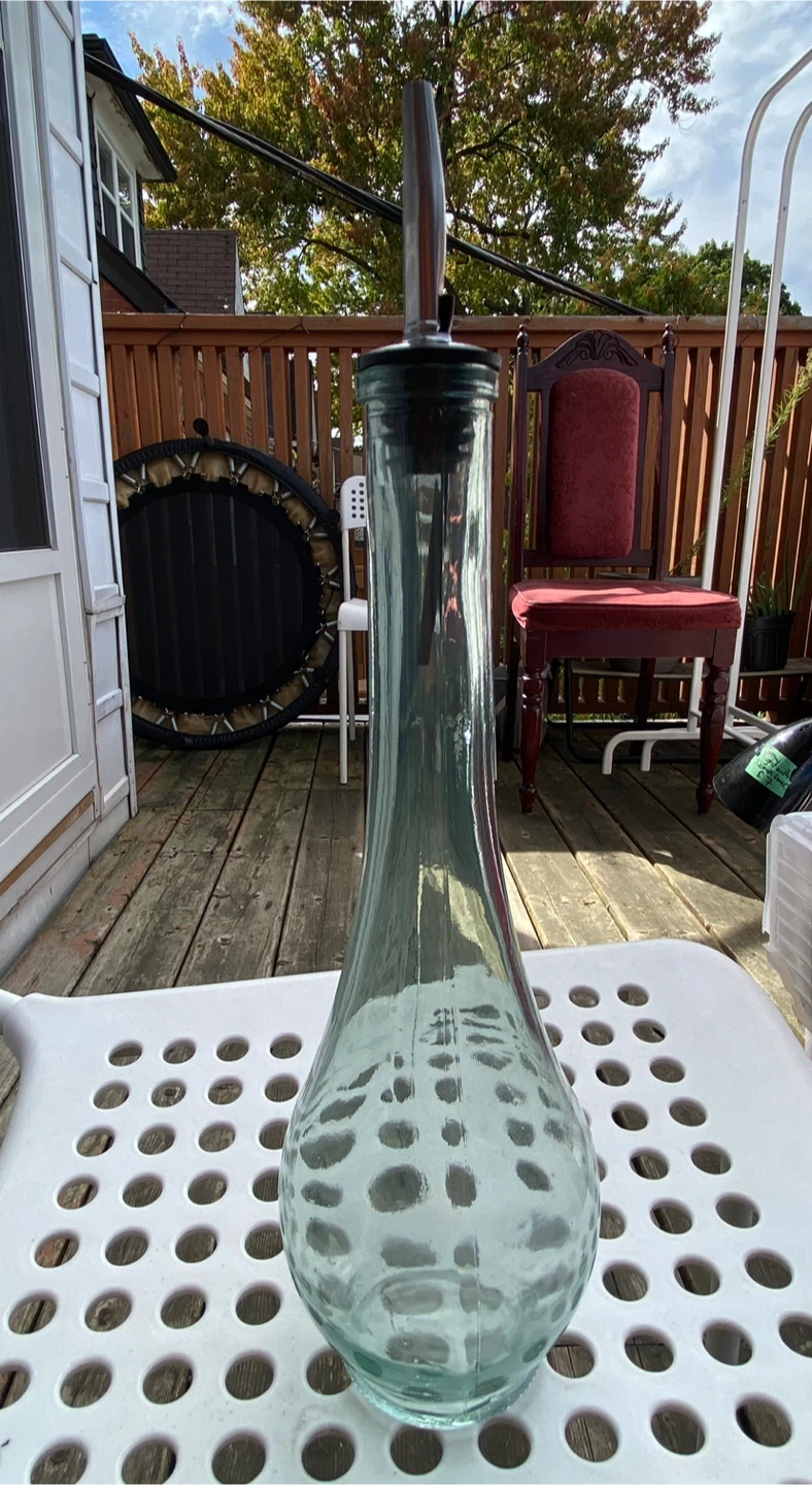 Glass Oil Decanter 🏈