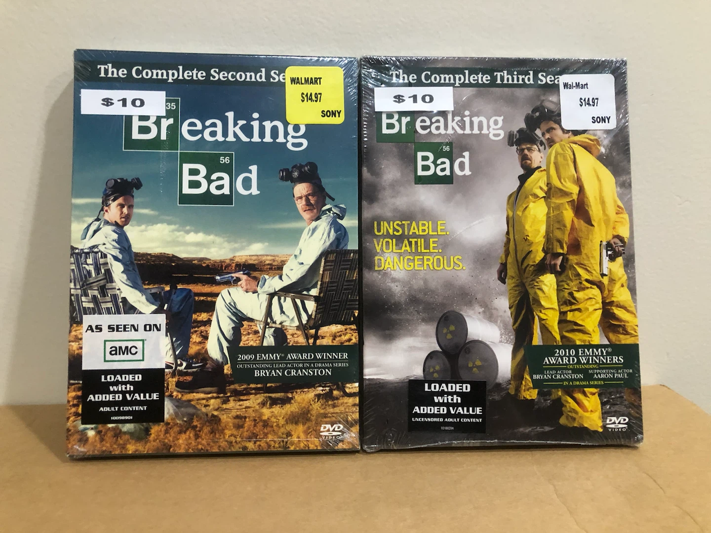 Breaking Bad The Complete Second and Third Seasons DVD 🏈