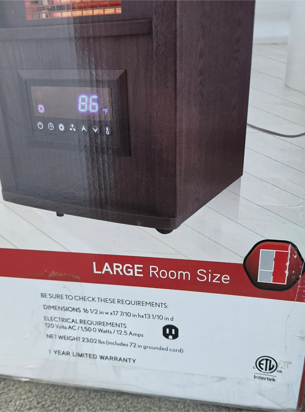 New Konwin infrared quartz heater - photo 3