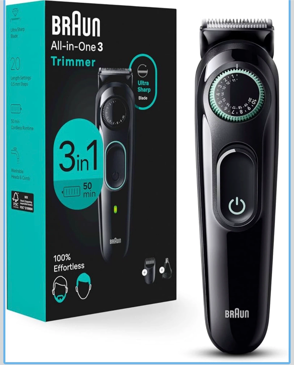 Braun All-in-One 3 Trimmer