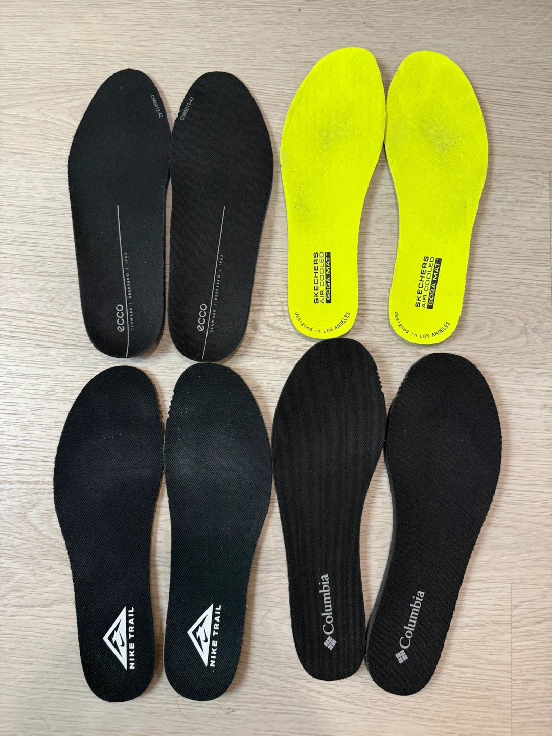 Assorted Replacement Shoe Insoles