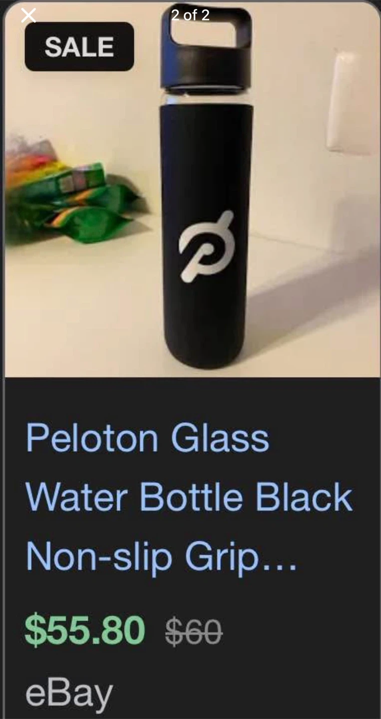 Peloton Glass Water Bottle - photo 4