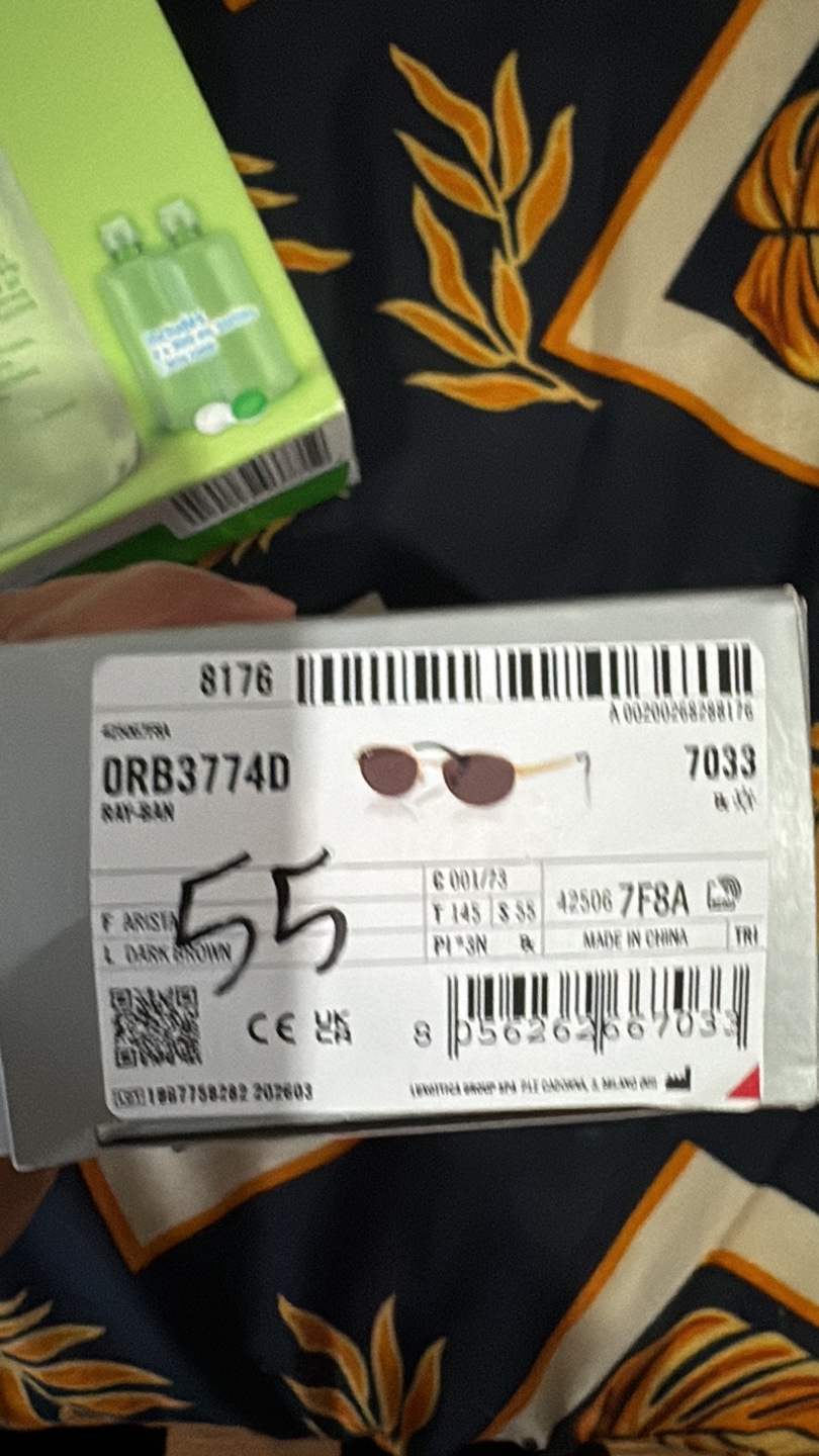 Ray-Ban RB3774D Sunglasses - Arista/Dark Brown - photo 3