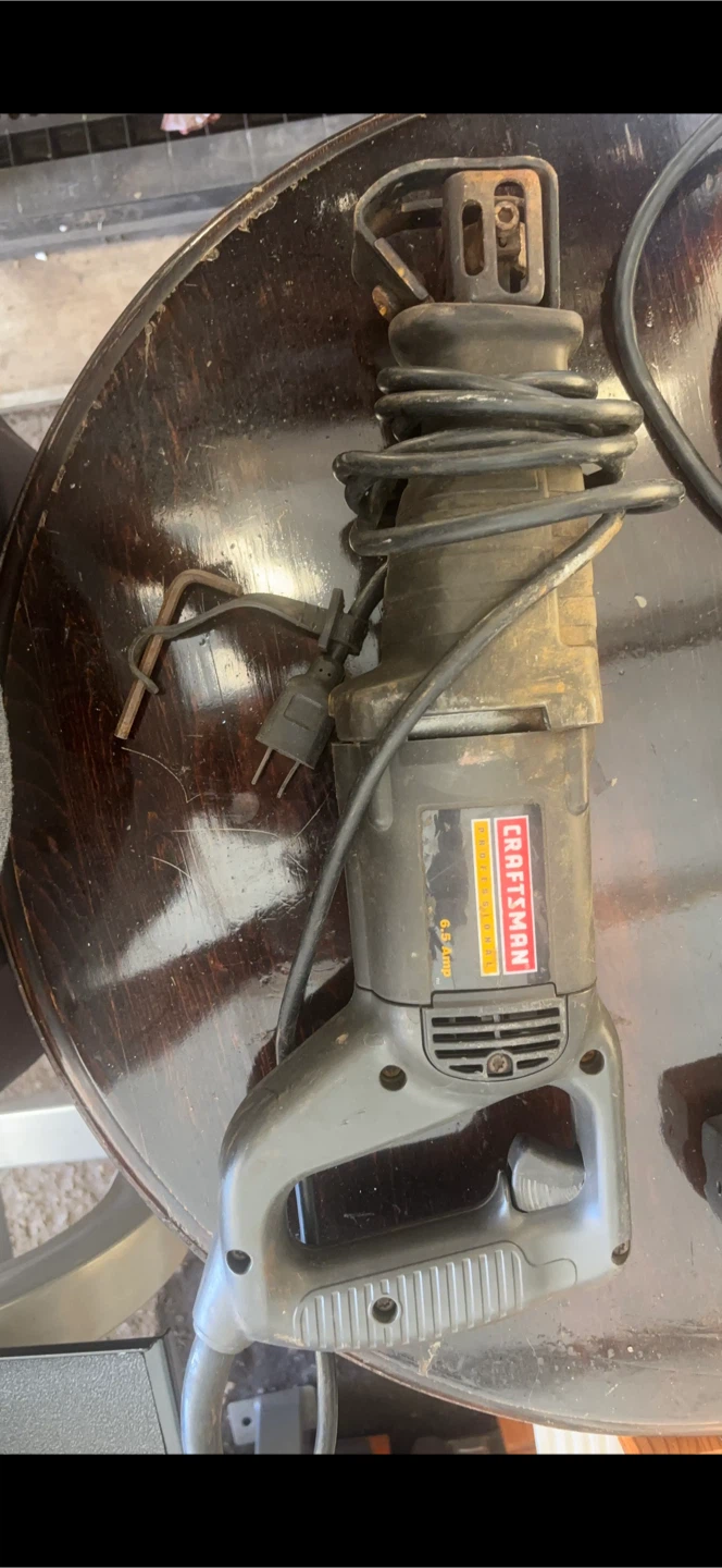 Craftsman Saw and Crain Stapler