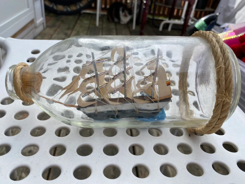 Ship in a bottle 🏈