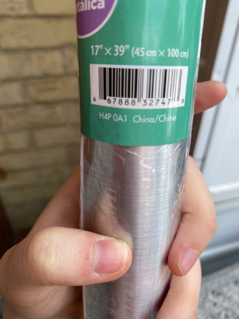 Metallic adhesive film 🏈 - photo 2