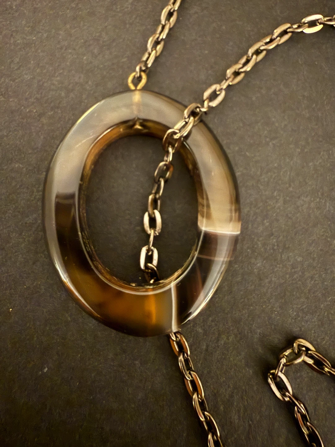 🏈Stone Pendant Necklace - photo 3