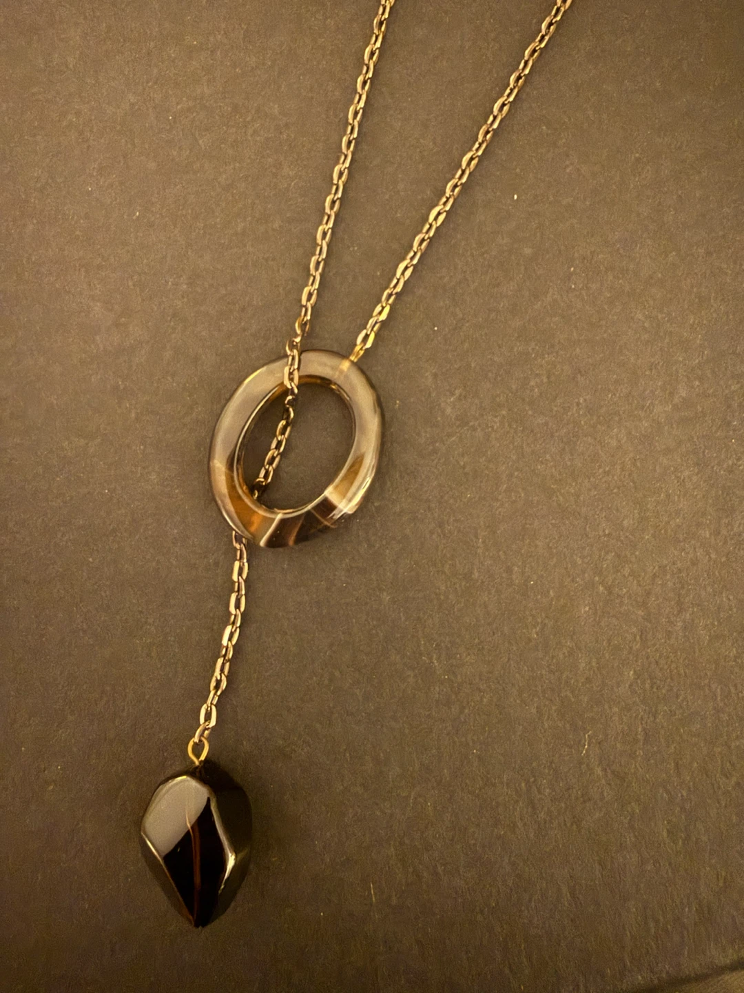 🏈Stone Pendant Necklace - photo 4