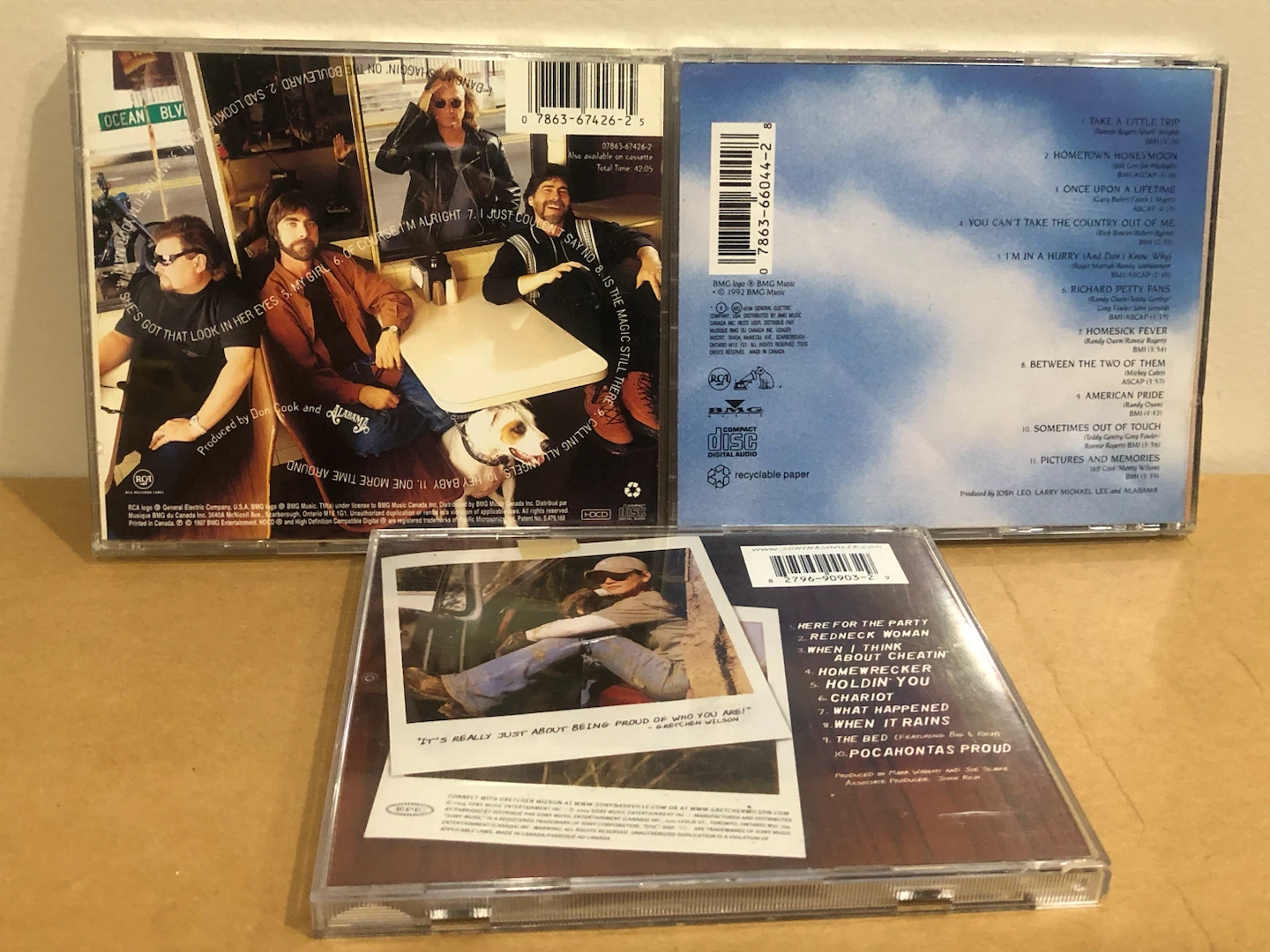 3 Country Music CDs - Alabama and Gretchen Wilson 🏈 - photo 2