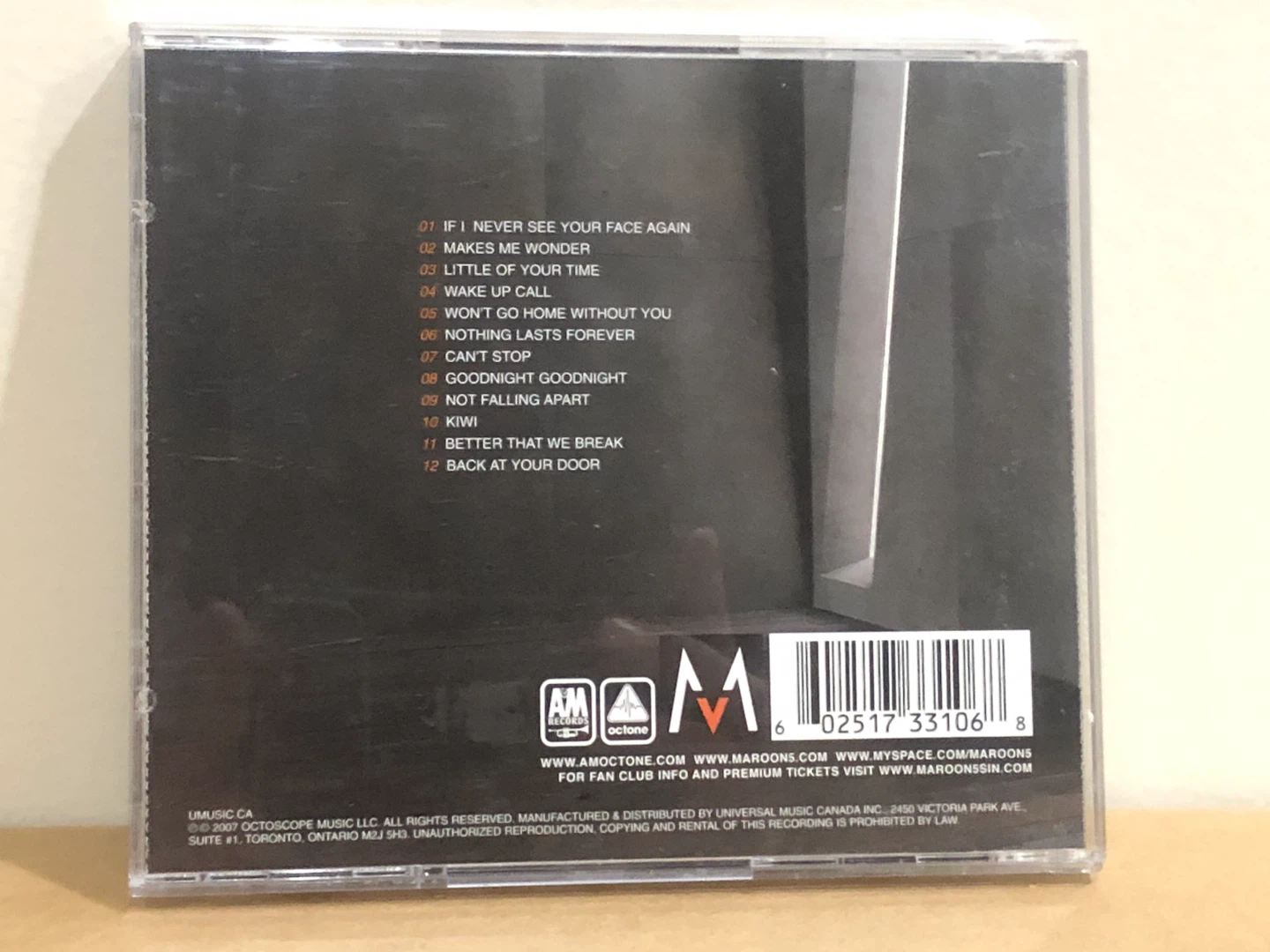 Maroon 5 It Won't Be Soon Before Long CD 🏈 - photo 2