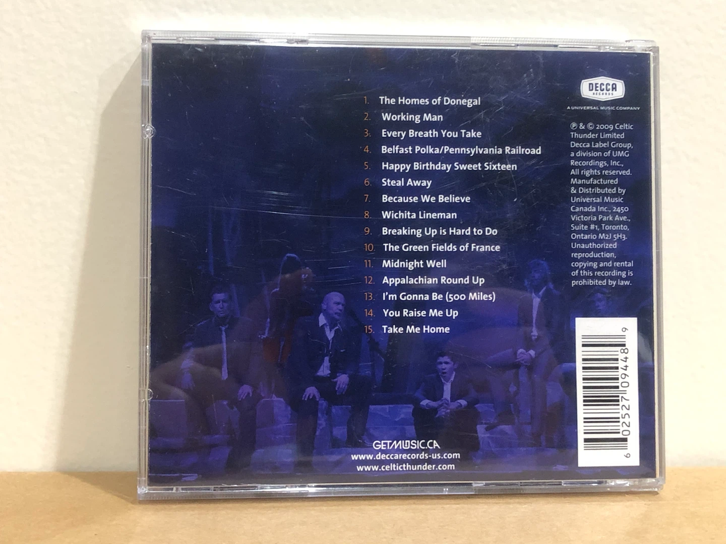 Celtic Thunder Take Me Home CD 🏈 - photo 2