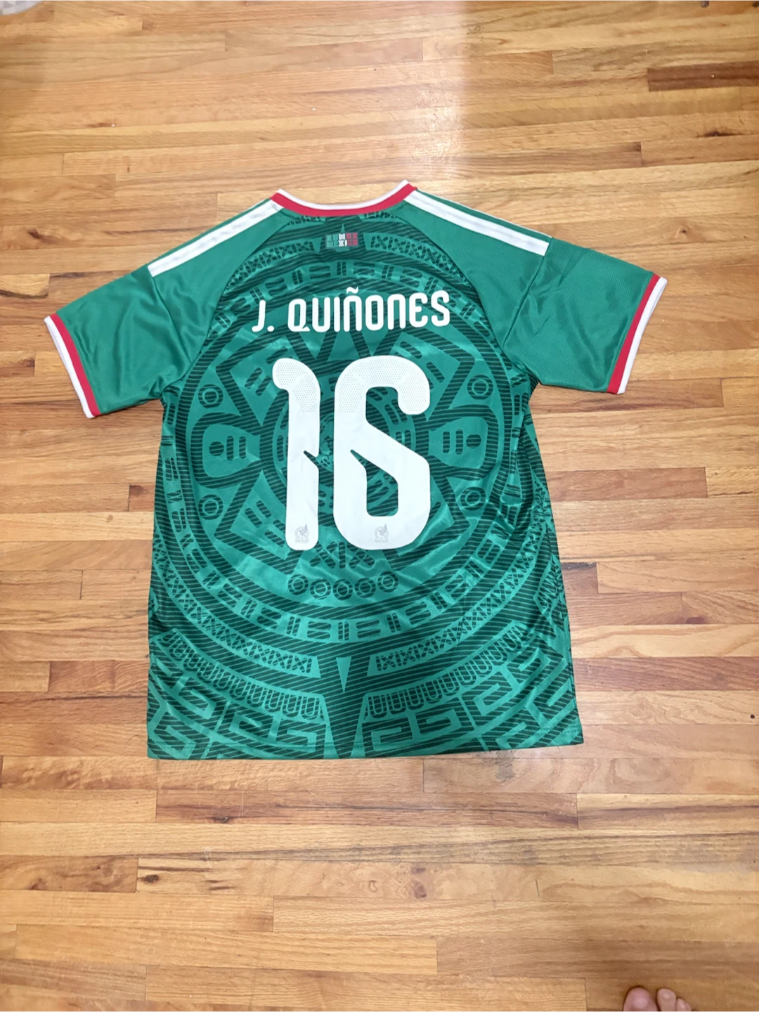 Adidas Mexico J. Quinones #16 Jersey