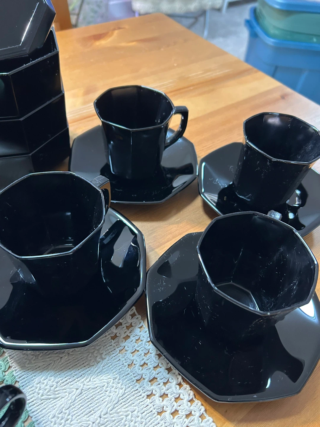 French Arcoroc Octime Dinnerware Set - photo 2
