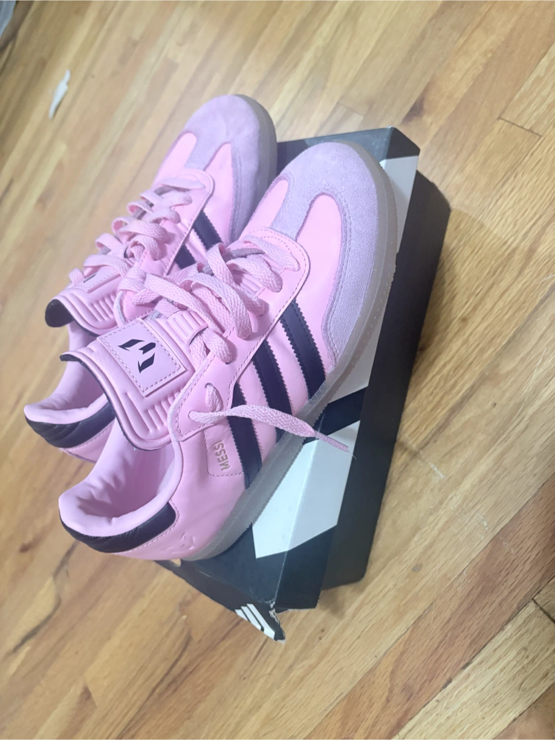 Adidas Samba Messi Junior Shoes Size 6 - photo 2