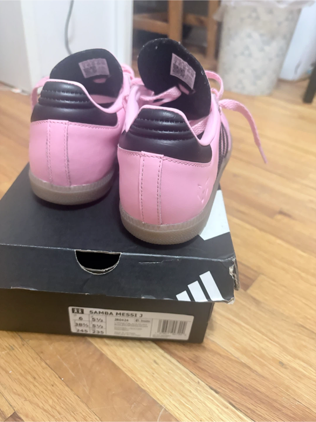 Adidas Samba Messi Junior Shoes Size 6 - photo 3