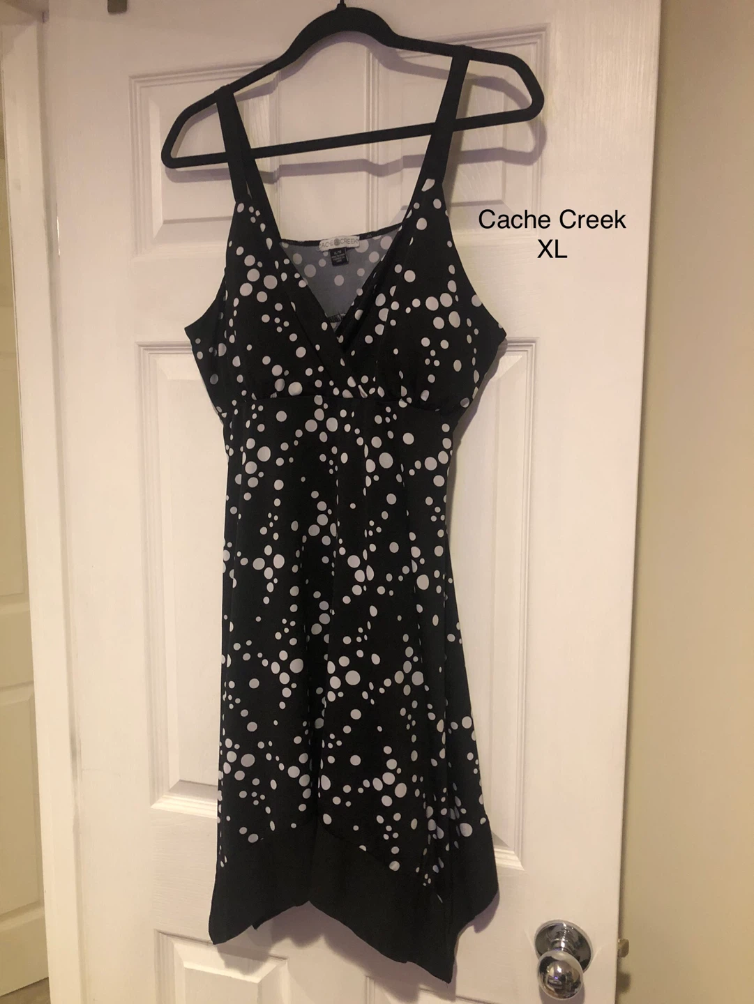 Cache Creek Polka Dot Sleeveless Dress 🏈