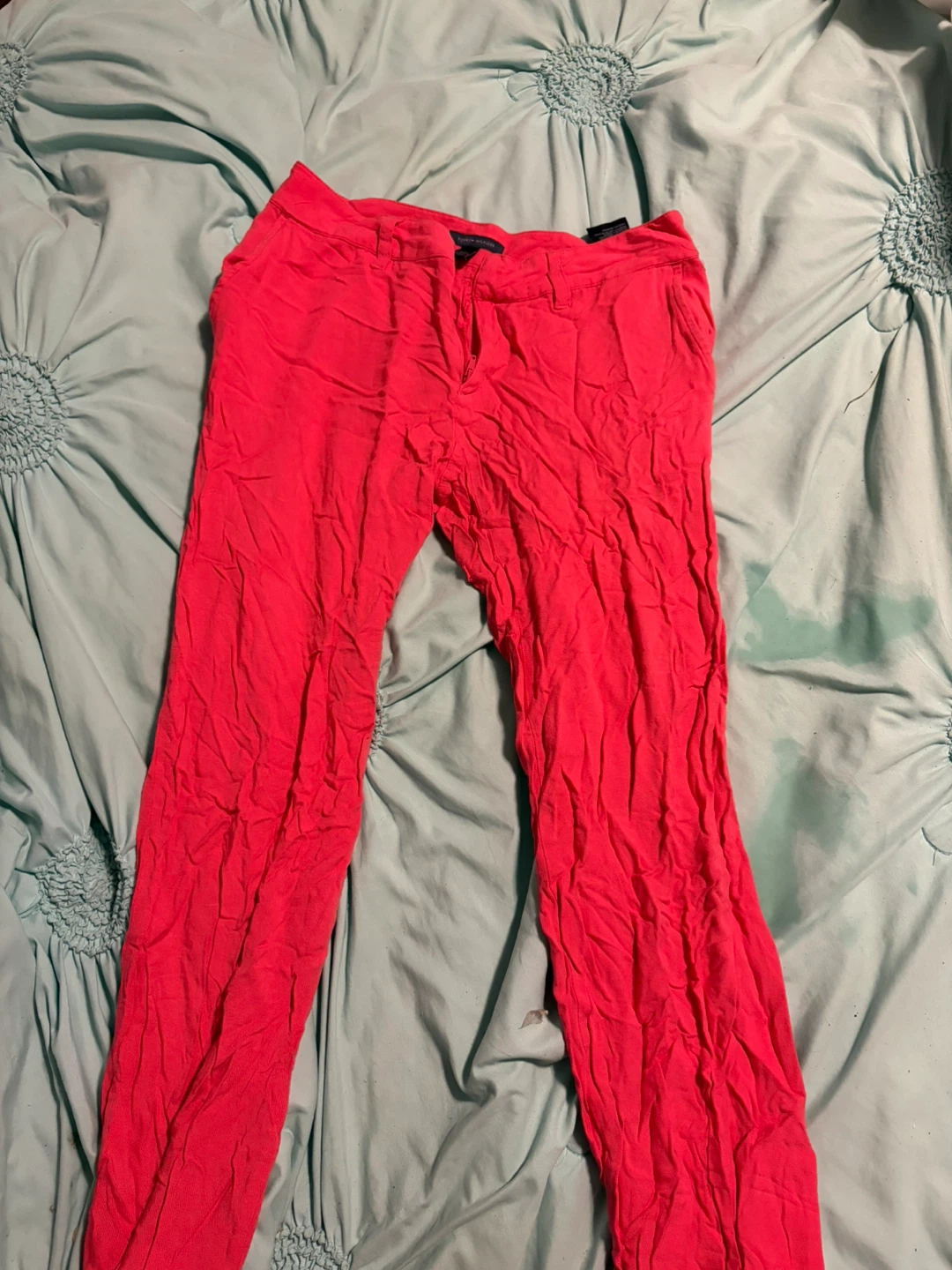 Tommy Hilfiger Bright Pink Pants