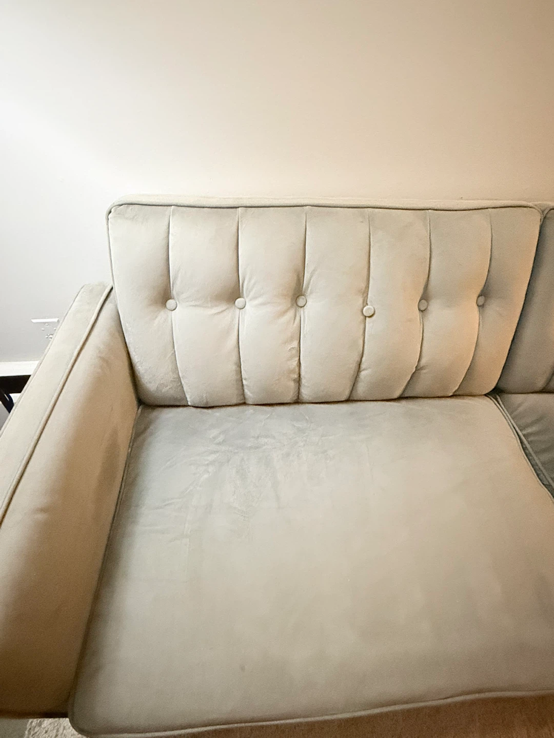 Tufted Velvet Sofa bed - photo 3