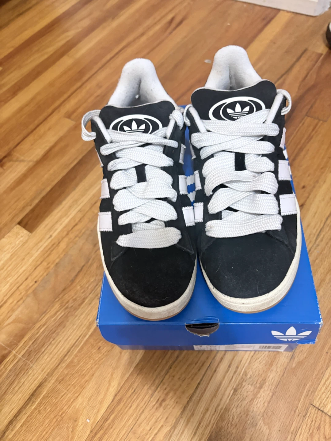 Adidas Campus 00s Black Sneakers - Size 8 US