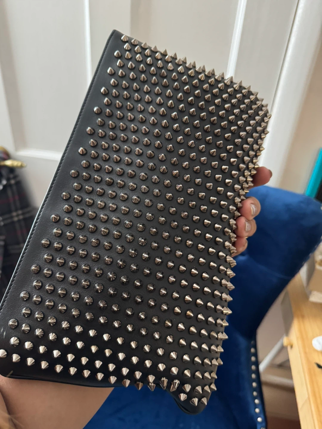 Christian Louboutin Spiked Clutch - photo 3