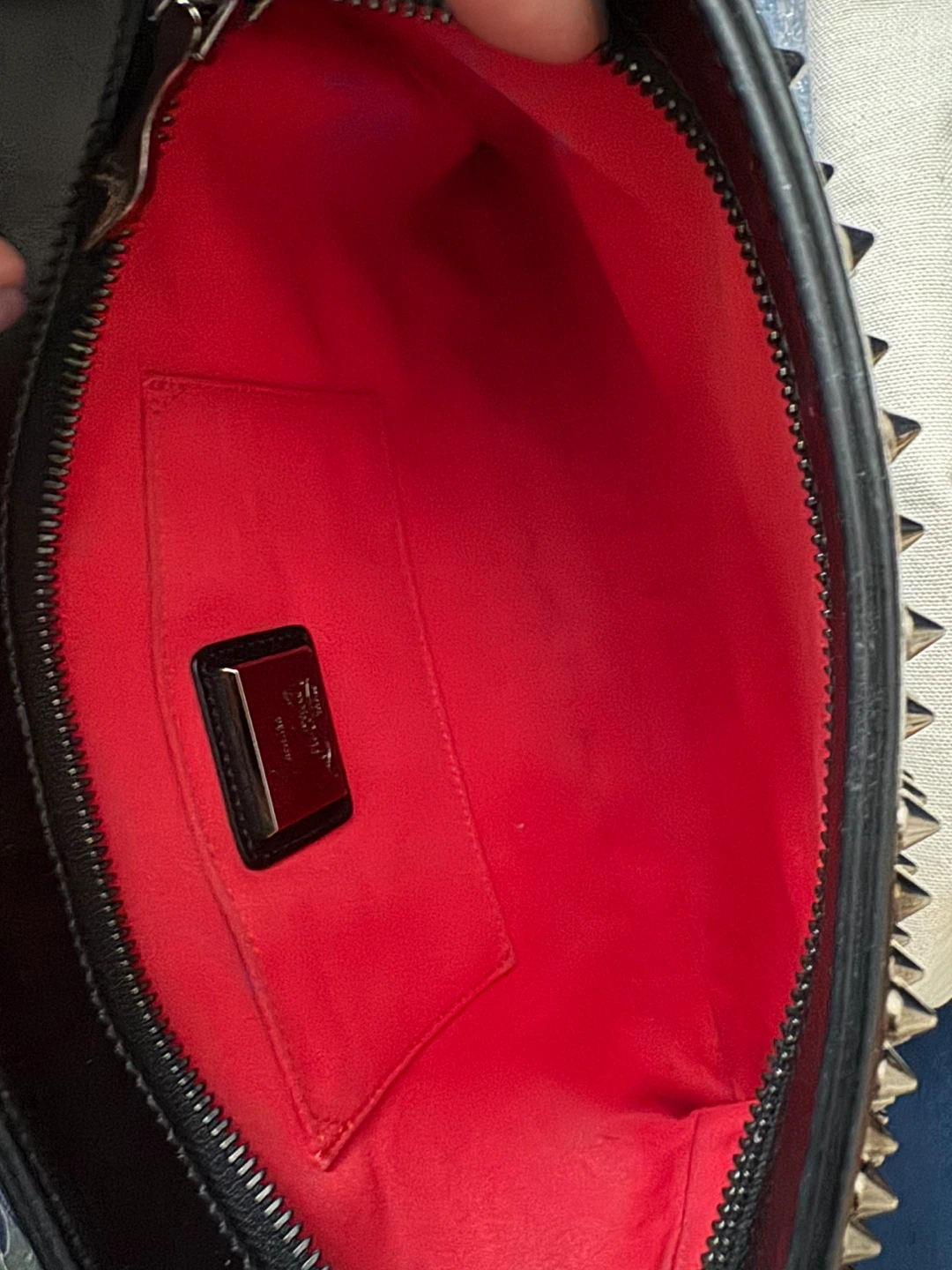 Christian Louboutin Spiked Clutch - photo 5