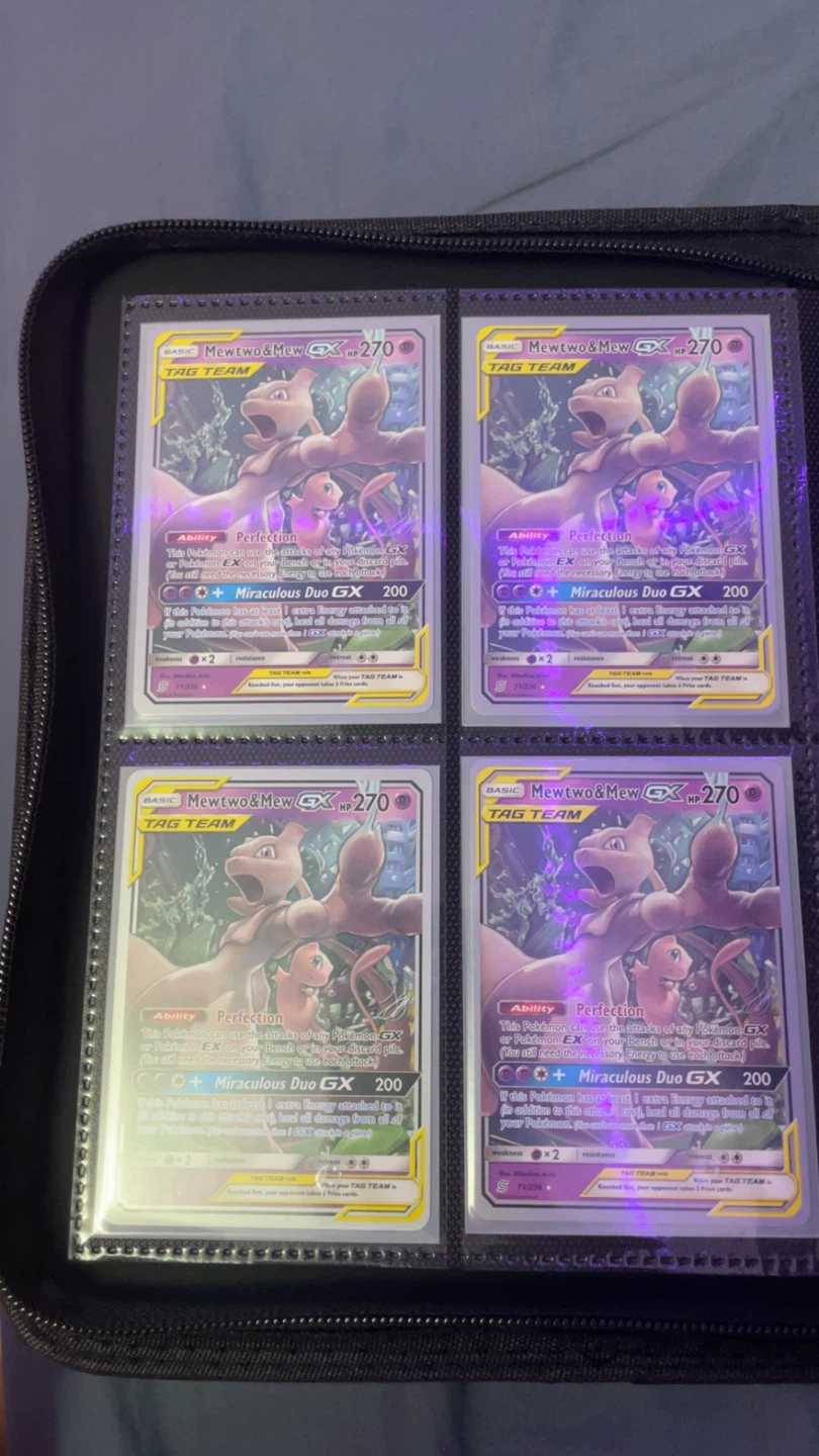 Collection of Pokémon GX, EX and V Trading Cards