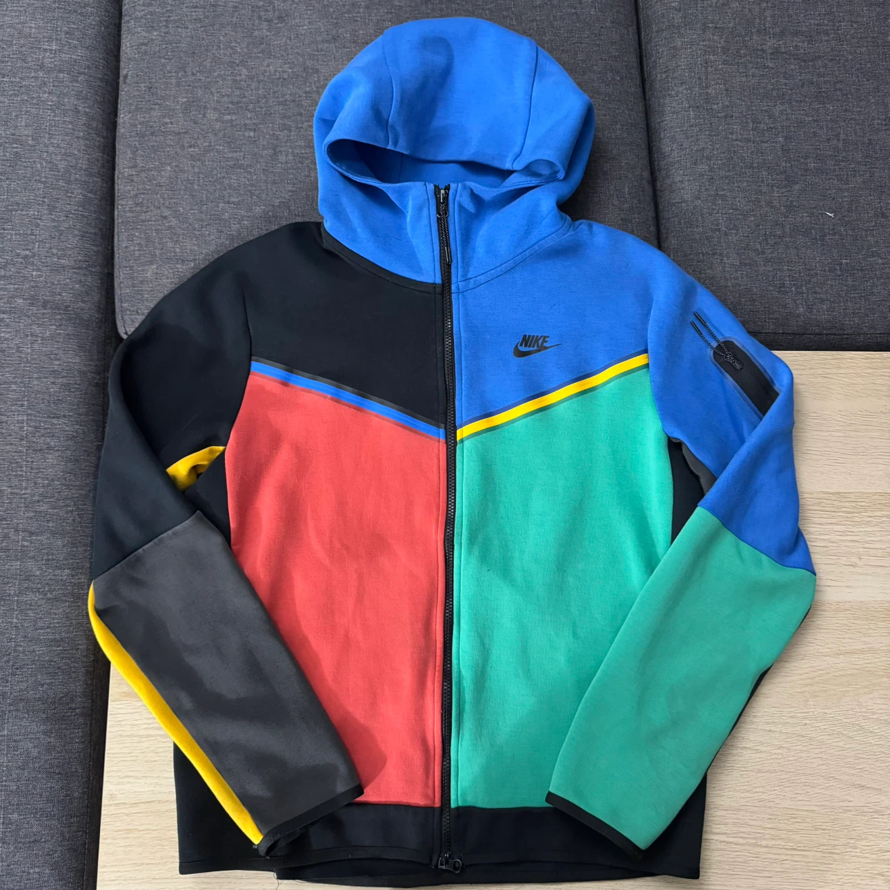 Nike Tech Fleece Full-Zip Hoodie Multi-Colour