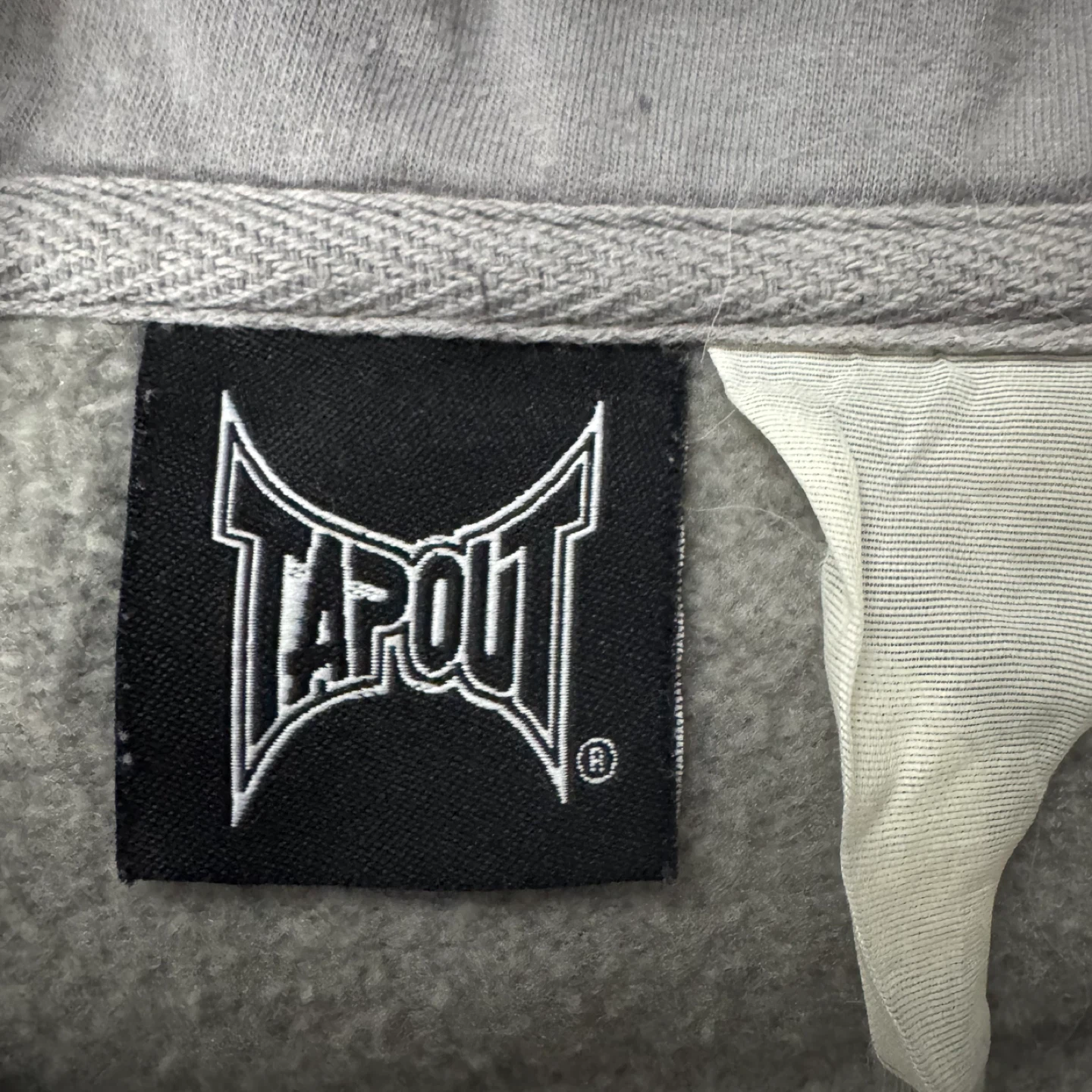 Tapout Grey Zip-Up Hoodie - photo 2