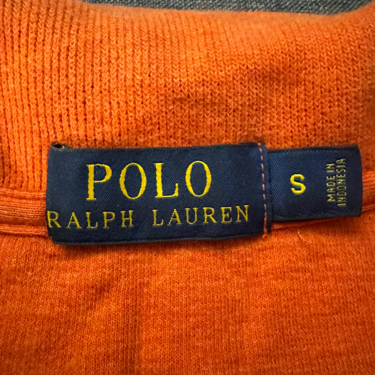 Polo Ralph Lauren Half-Zip Sweater - Orange, Small - photo 2