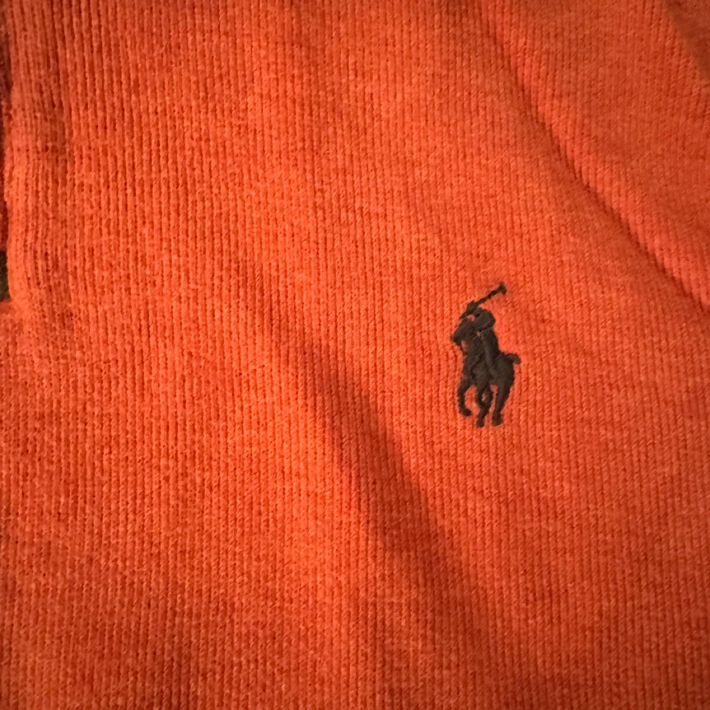 Polo Ralph Lauren Half-Zip Sweater - Orange, Small - photo 3