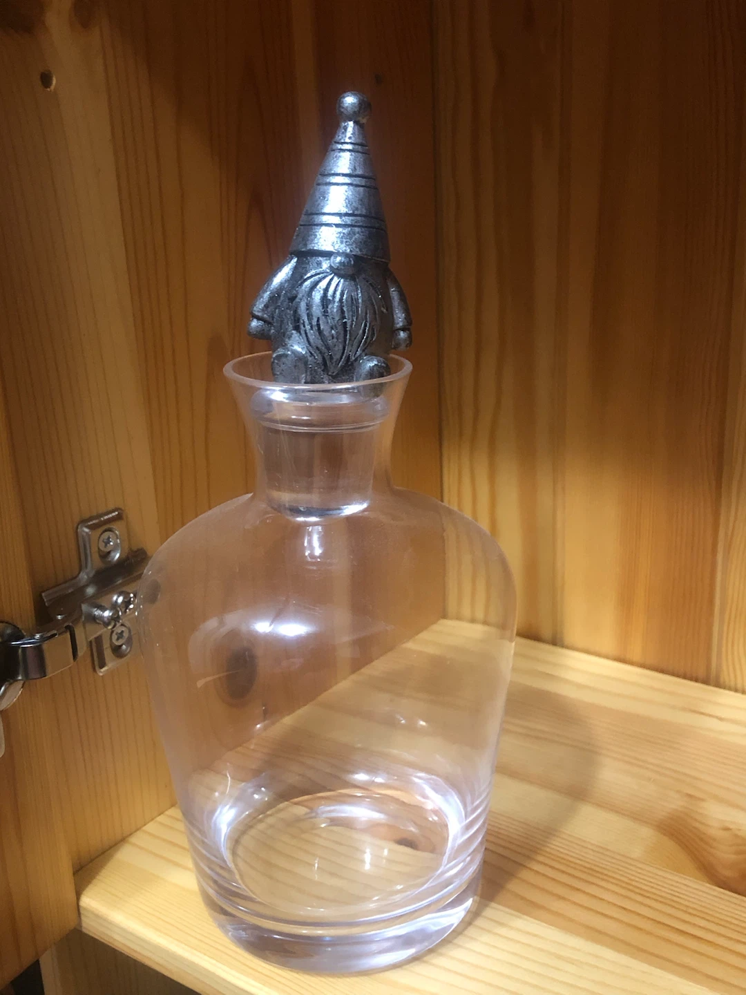 Gnome Decanter and Two Glasses Set 🏈 - photo 2