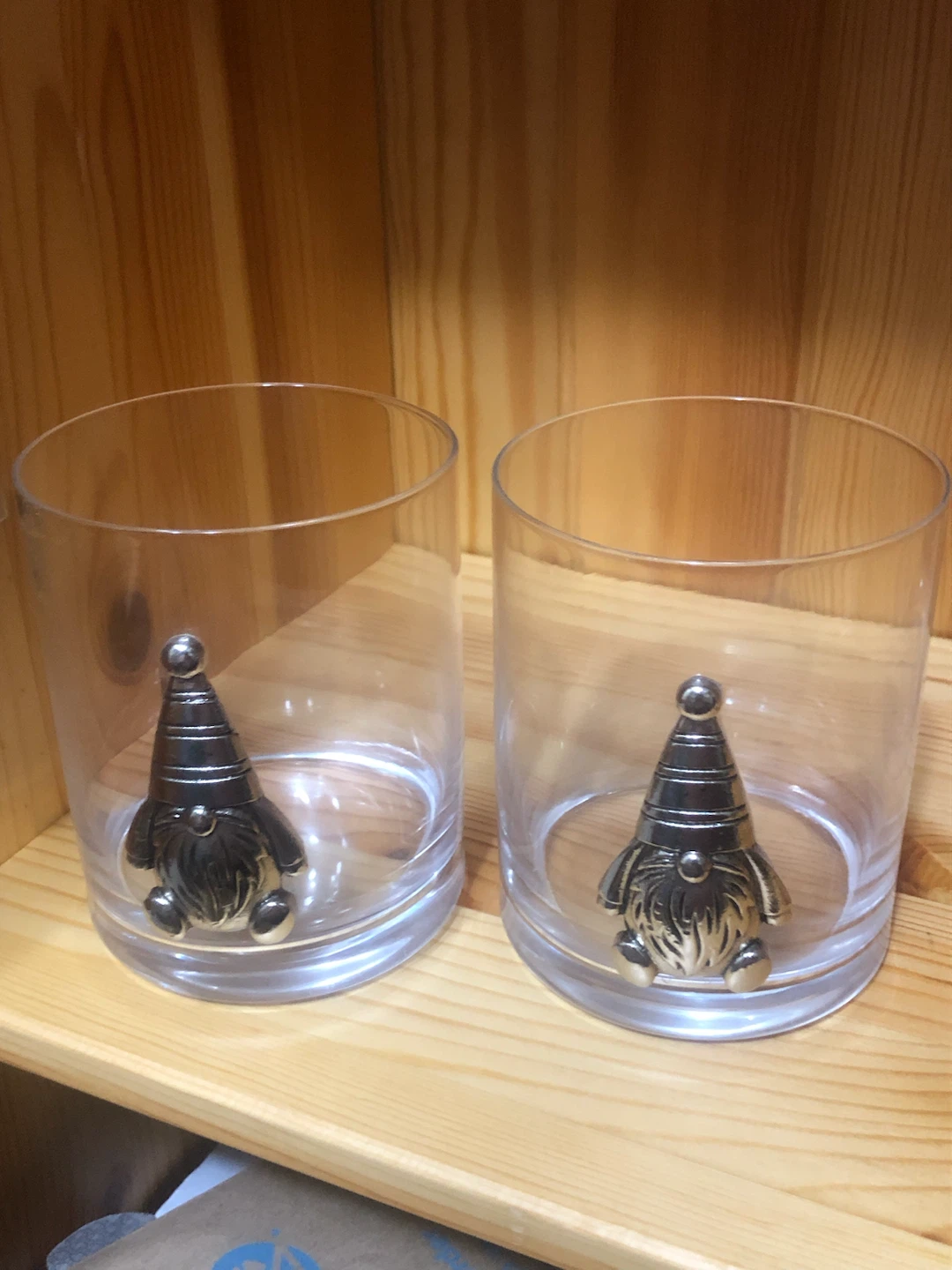 Gnome Decanter and Two Glasses Set 🏈 - photo 3