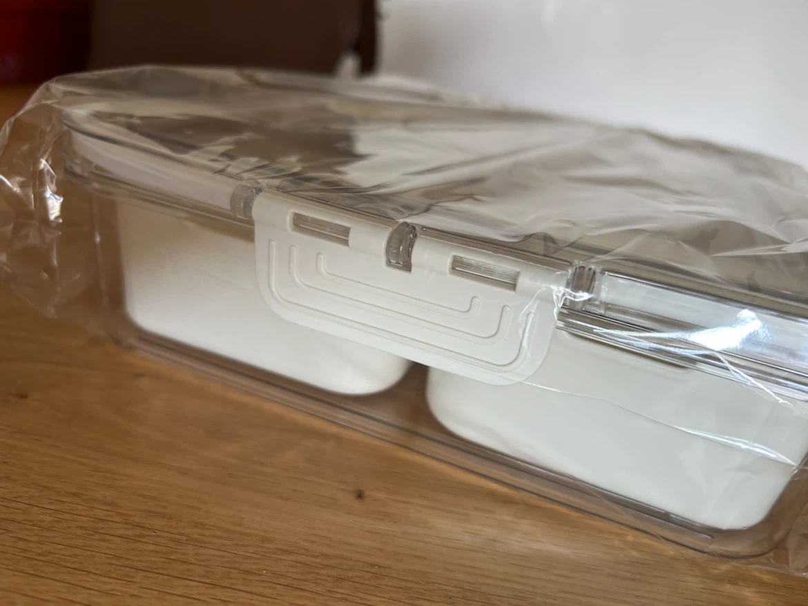 Clear Food Organizer with 8 Compartments - photo 2