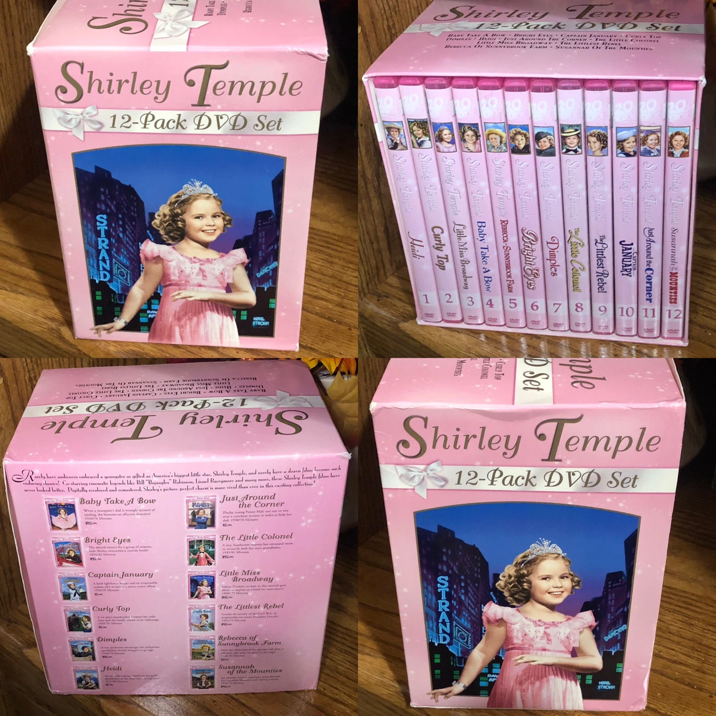 Vintage Shirley Temple 12-Pack DVD Set