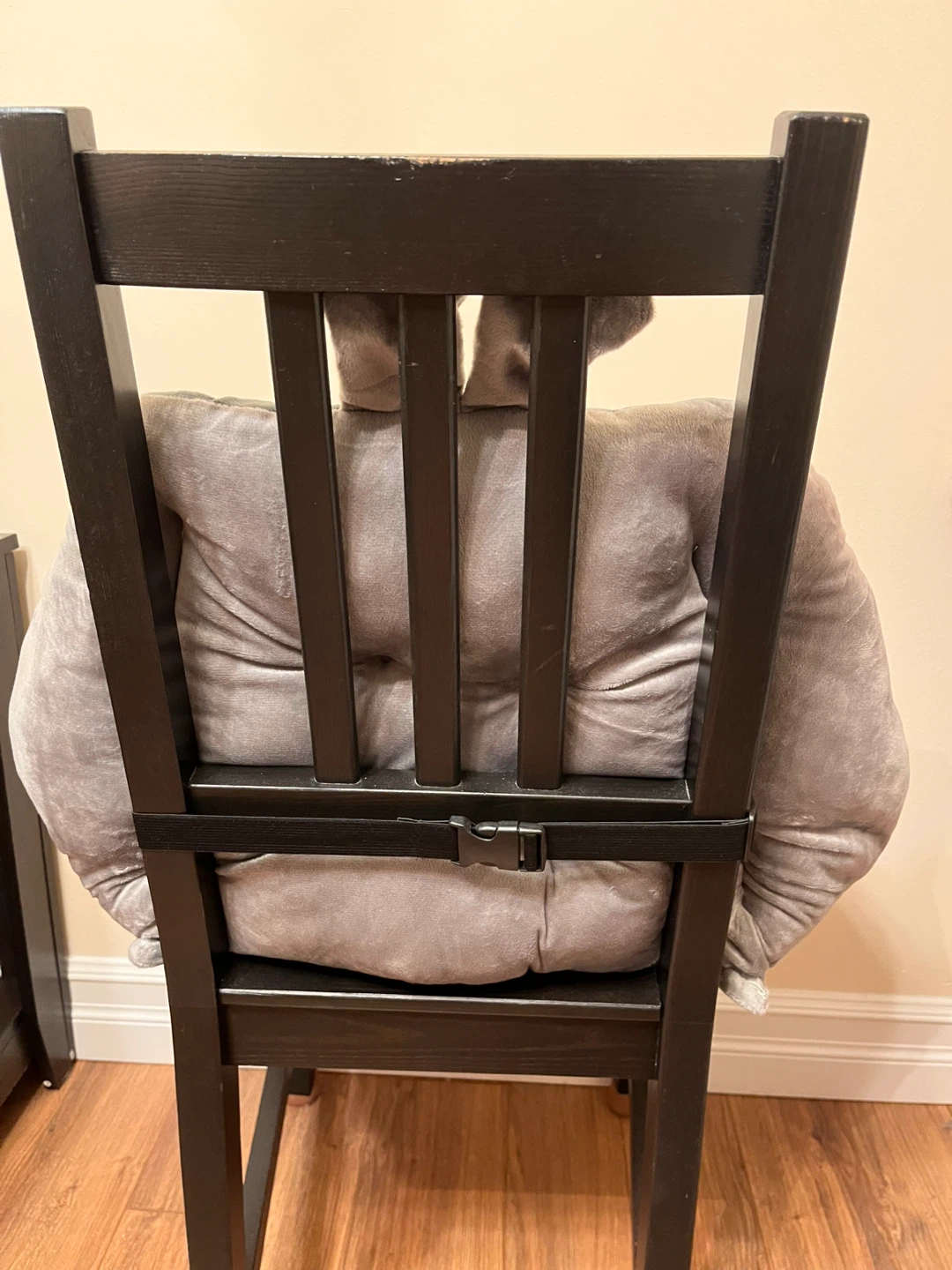 Grey Bunny Ear Chair Cushion - photo 2