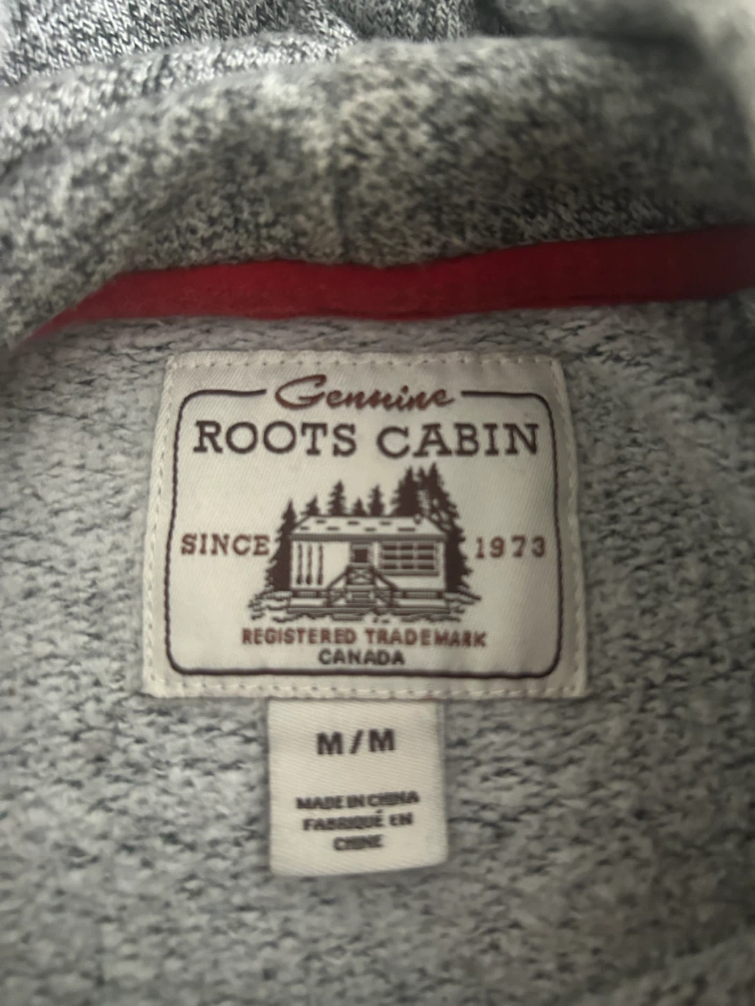 Roots Cabin Grey and Black Hoodie - photo 2