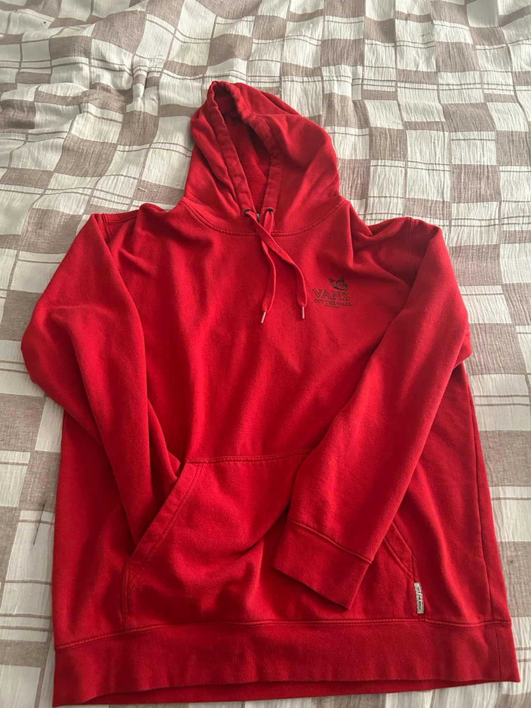 Vans Red Hoodie