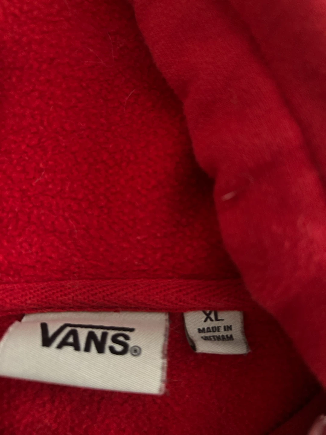 Vans Red Hoodie - photo 3