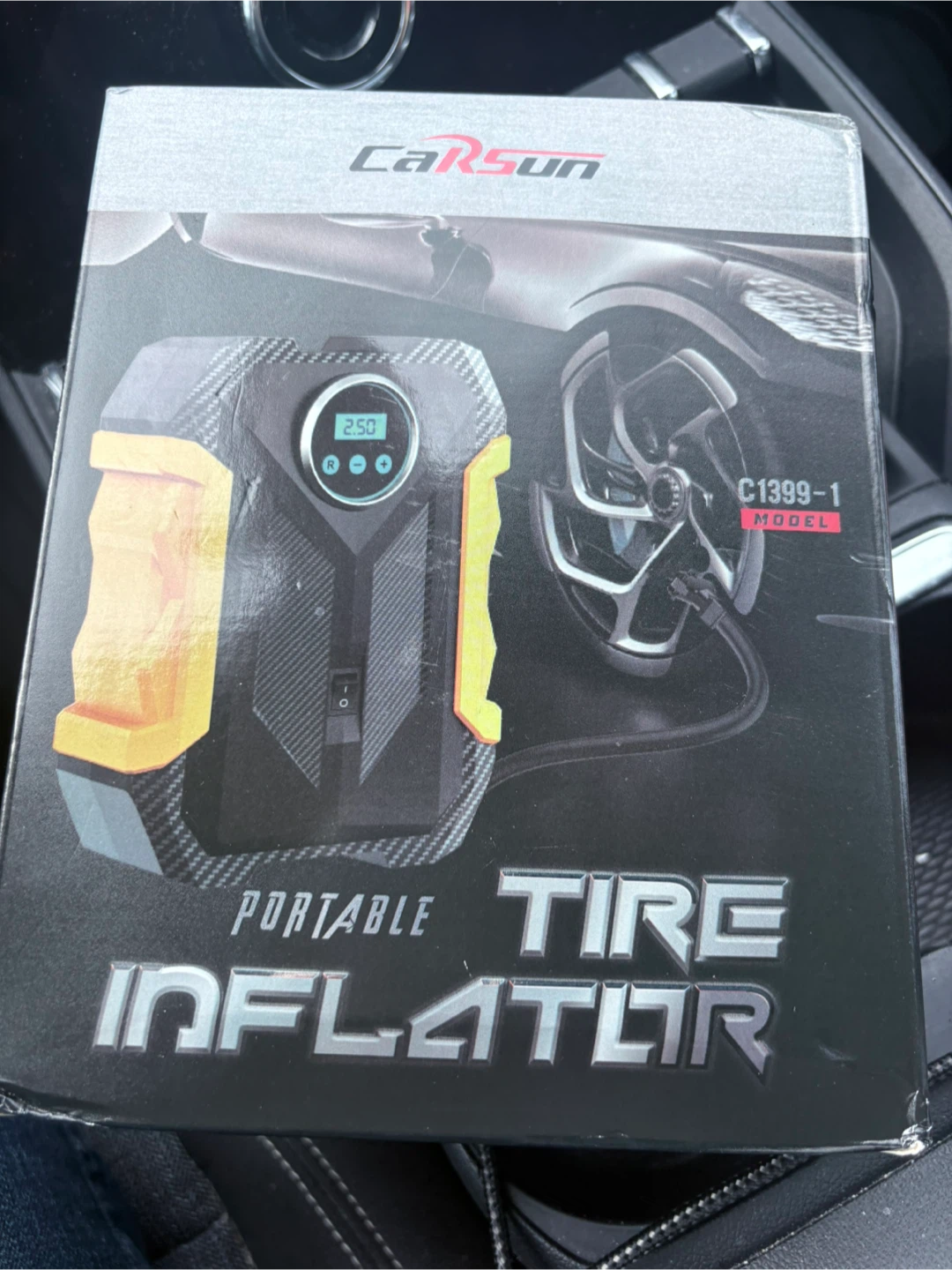 CarSun C1399-1 Portable Digital Tire Inflator