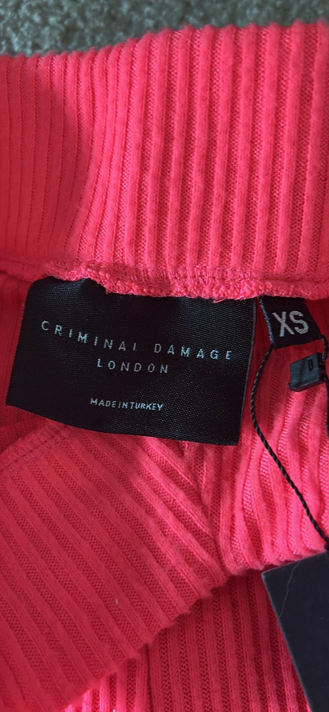 Criminal Damage Jasmine Shorts Pink XS - photo 2