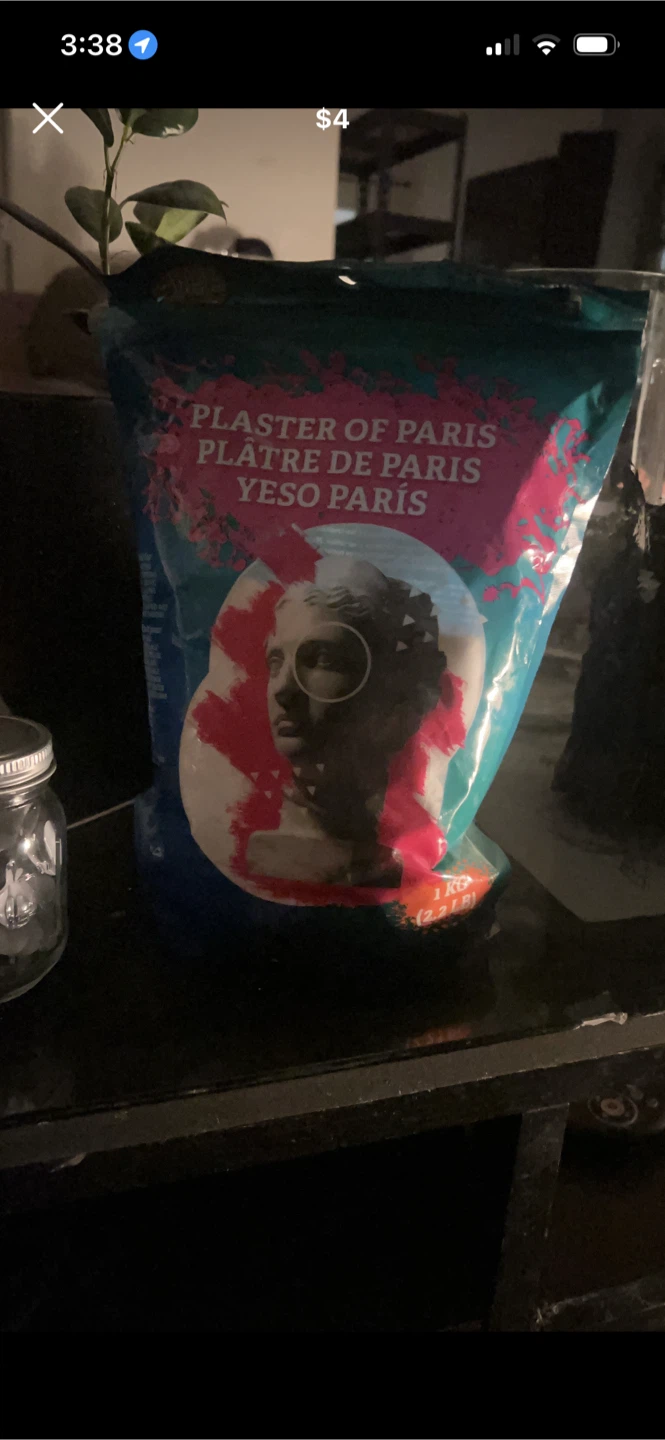 🏈 Plaster of Paris 1kg