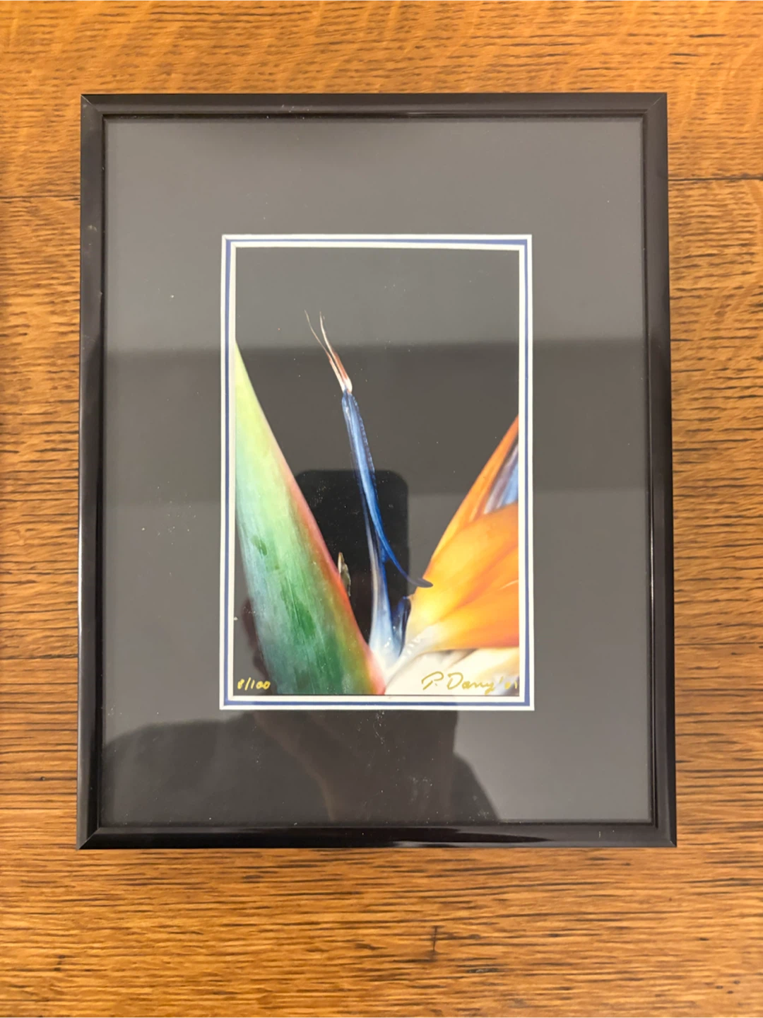 Peter Doney Signed Limited Edition Floral Art Pair – Framed - photo 3