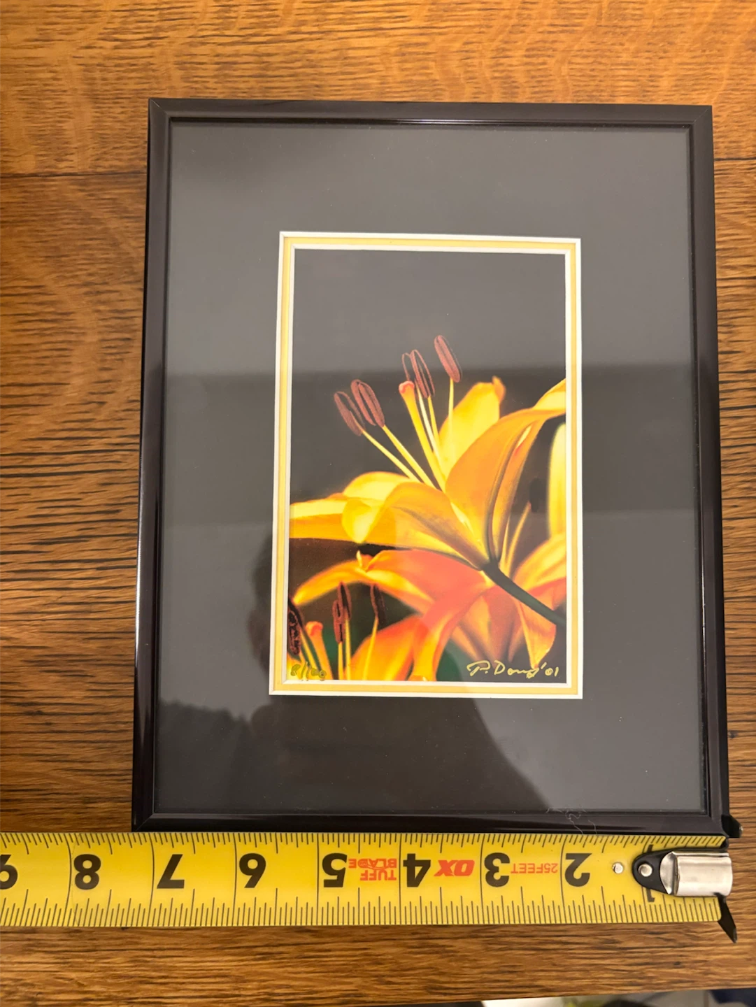 Peter Doney Signed Limited Edition Floral Art Pair – Framed - photo 4