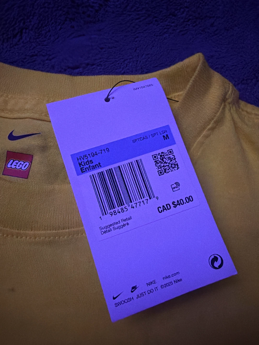 Nike LEGO Basketball Kids T-Shirt 🏈 - photo 2