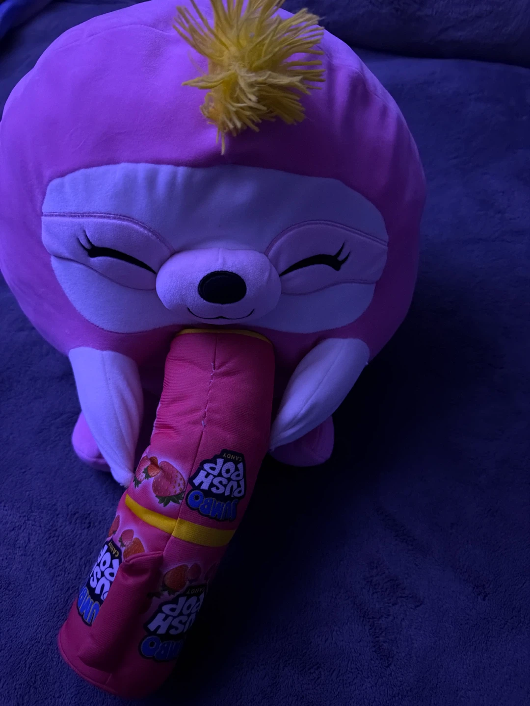 Squishmallows Push Pop Plush Sloth 🏈