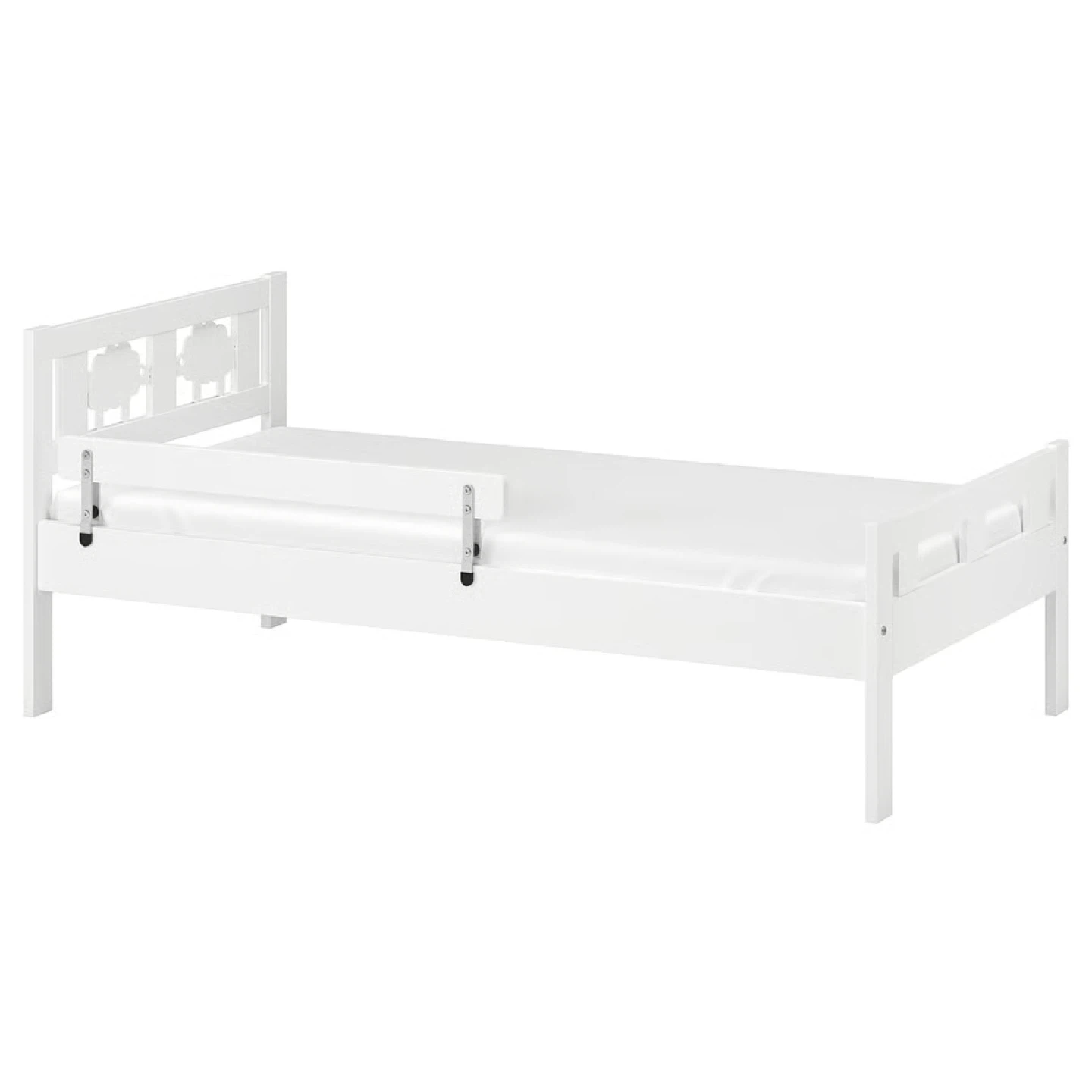 IKEA SNIGLAR Toddler Bed with Guard Rail